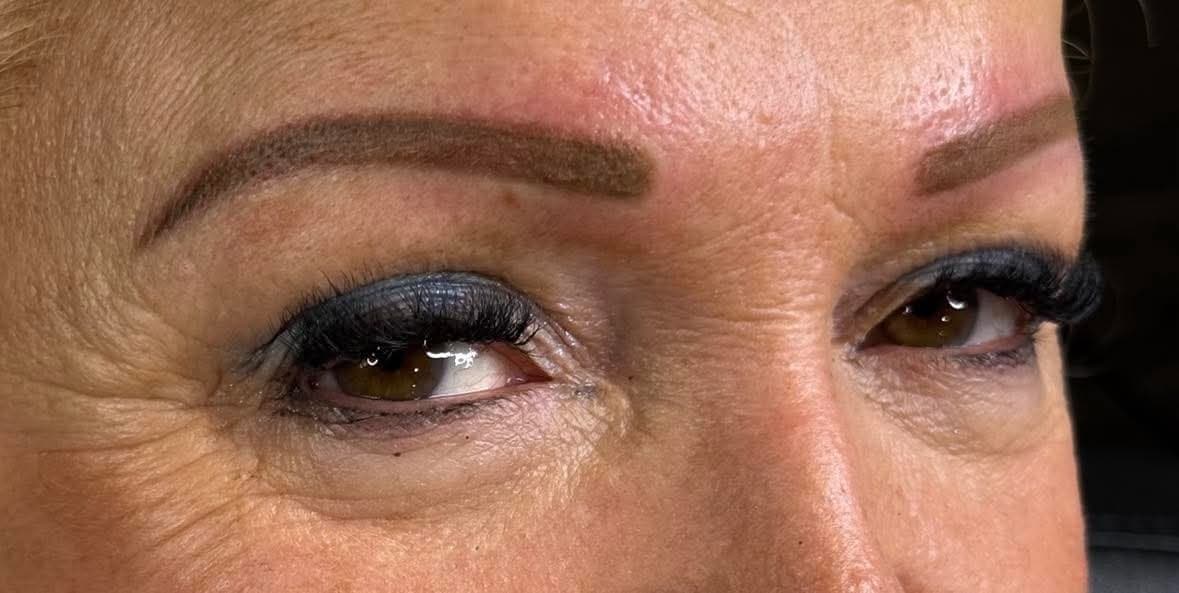 Après microshading : forme en arc nette et teinte chaude