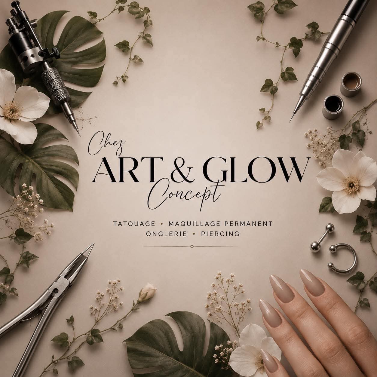 Artiste tatoueur dessinant un projet dans l’atelier du salon